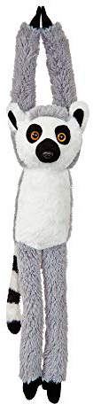 Aurora, 61051, Hanging Lemur, 19In, Soft Toy, Grey