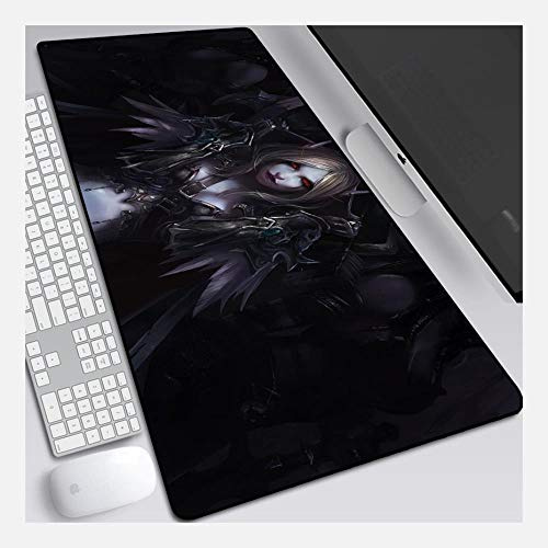 IGIRC Mauspad World of Warcraft 800X300mm Mauspad, Perfekte Präzision und Geschwindigkeit Gaming-Mauspad mit 3 mm starker Unterseite, für Notebooks, PC, D