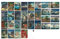 HOSTEESSCHOICE Schöne Kunst-Postkarten-Set, 30 Stück, Motiv: Tsuchiya Koitsu, Postkarten, berühmte Malerei, Retro-Kunstposter, Collage-Set