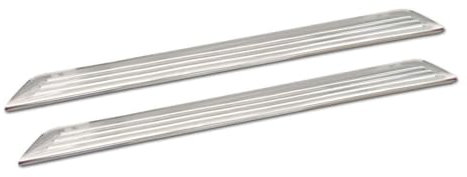 Avisa Seuils de portes inoxydable compatible avec Fiat 500e Berlina, 3+1 & Cabrio 2020- / 500 FL 2015- 3-portes - 2-pièces
