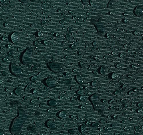AQUA DENVER Wasserdichter Polyester Stoff Reißfest für Vordächer, Zelte, Outdoorbekleidung, Garten Meterware Farbpalette (Dunkelgrün)