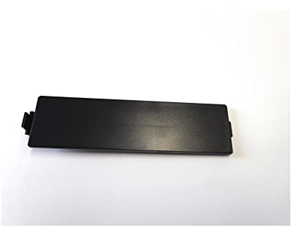 Dihl Replacement Battery Cover for Automatic Kitchen Motion Sensor Waste Bin Trash Can, Black, Plastic, 11cm x 3cm