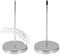 KOSHIFU 2 Piezas Pincho para Notas Tenedor de Factura Recibo Oporte para Recibos de Papel Pincho para Tickets con Fondo Redondo para Restaurantes Bares Oficinas