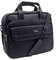 COVERI WORLD Borsa uomo lavoro tracolla ufficio porta PC 15.6 pollici, Borsa Computer Borsa Ventiquattrore Borsa Laptop per Viaggio Uomo COLORE NERO (NERO)