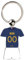 Porte Clé Football France CDM 2022 Maillot Domicile Personnalisable avec Nom et Numéro