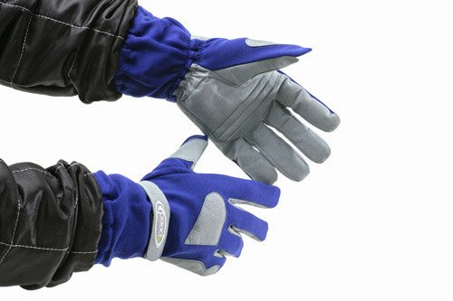 Speed Racewear Junior Set Motorsport Kart Quad Motorrad Racing Handschuhe & Sturmhaube Blau (9)