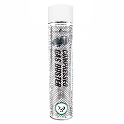 Druckluftspray 1x AABCOOLING Home&Office Gas Duster 750ml K2, Luft-druck Compressed Air, Druckluftreiniger, Reinigung, Kamera, Foto, Elektronik, Air Duster