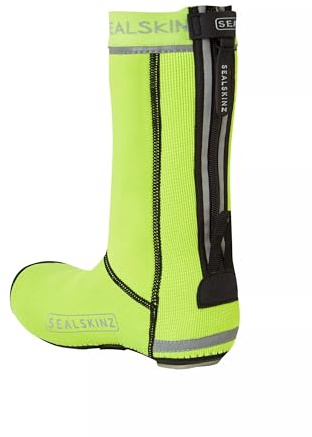 SealSkinz Caston Allwetter Fahrrad Überziehschuh mit geöffneter Schuhsohle
