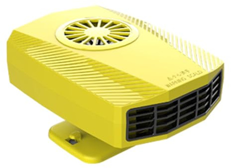 awakentti Auto-Heizung, geräuscharm und automatische Heizung, tragbar und einfach, 12 V, 150 W, für Auto-Windschutzscheibenventilator, für Wohnmobil, Mini-Van, Sportwagen, LKW und SUV