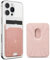 Spigen Urban Fit MagFit Magnetic Wallet Card Holder 3-Cards Compatible with iPhone 16/15/14/13/12 Models, MagSafe Accessories - Rose Gold