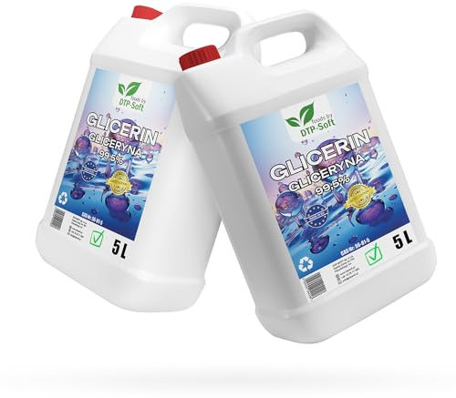 Glycerin Glyzerin 99,5% Pharmaqualität E422 Flasche rein pflanzlich | Liter | (10000ml 10liter)