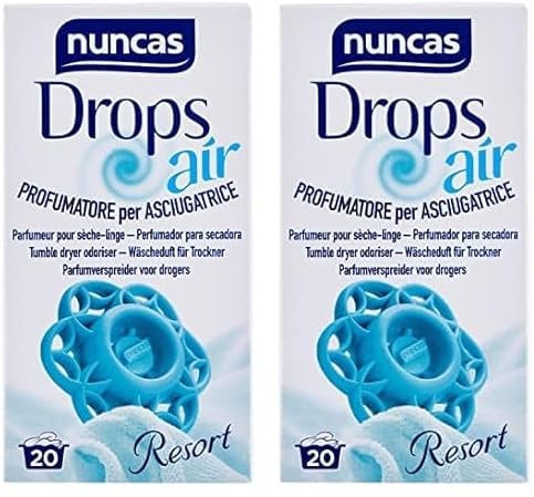 Nuncas Drops Air Resort profumatore asciugatrice - 18g (Confezione da 2)