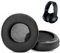 HTINDUSTRY Cuscino di ricambio per auricolari compatibile con Sony MDR-RF865RK MDR-RF865R Cuffie Cuscinetti con pelle traspirante/tessuto resistente e schiuma memoria