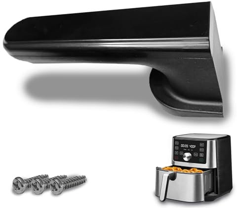 ALJ Air Fryer Handle Replacement Parts for Instants Vortex Plus 4QT Air Fryers, Upgraded Air Fryer Handle for Instants 4 Quart Air Fryer, Ergonomic Design, High Temperature Resistant, Dishwasher Safe