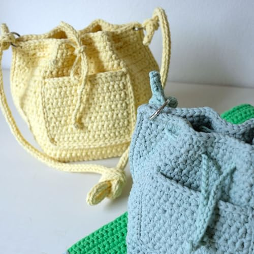 DIY Häkelset – Schultertasche Bullea Design by Molla Mills