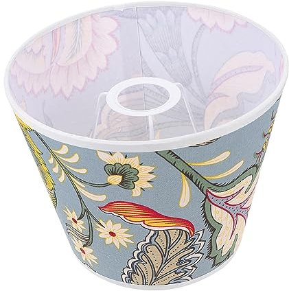 Gadpiparty Handgefertigter Stoff Lampenschirm 22cm Tisch Und Deckenlampenabdeckung Filigranes Deko Accessoire Für Heim- Hotel Und Restaurantbeleuchtung