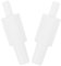Gogogmee 2pcs Soft Tube Connector for Supplemental Nursing System Easy Clean Breast Accessories for Wearable Breast Compatible with Flange Inserts Reliable Supplies