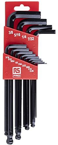 RS PRO Sechskantschlüsselsatz 13 L Zoll Lang 0.05 → 3/8 in