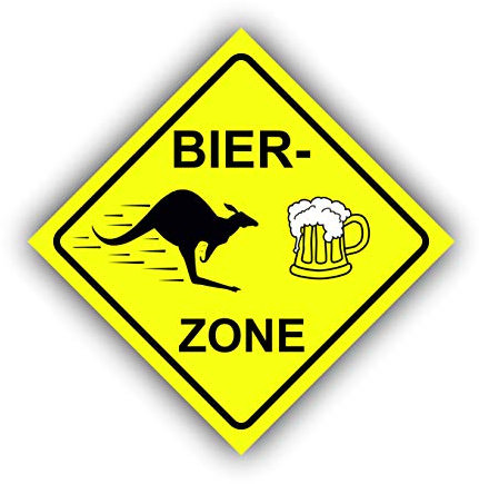 Bier Geschenkschild für Männer Väter Jungs – personalisierte Ideen für den Bierliebhaber | Mann Papa Opa - 30x20 cm schönes Kunststoff Ortsschild Groß leuchtend | Männerhöhle Bar Mancave