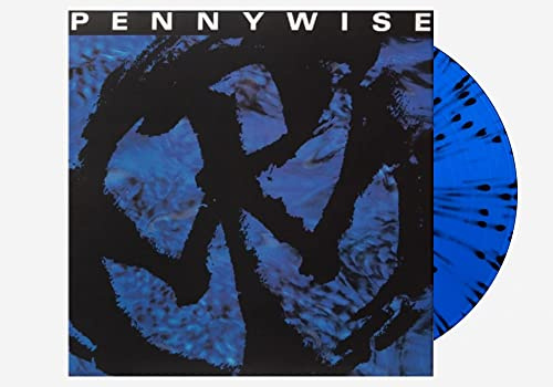 Pennywise - Exclusive Limited Edition Blue w/ Black & White Splatter Colored Vinyl LP