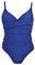 Splash About Womens Ladies Tummy Control Swimming Costume One Piece Swimsuit, Navy, 18 EU