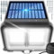 Retoo Solarlampen für Außen mit Bewegungsmelder, 98 LEDs, Verbessertes Neues Modell Solar Lampe Outdoor für Garten, Solarleuchten für den Außenbere ichdeal für Terrasse, Veranda, Garage, Haustür