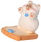 AMONIDA Porta Cellulare, Supporto Cellulare Da Tavolo, Supporto per Cellulare con Gatto Carino in Resina Ornamento da Scrivania per Soggiorno, Camera da Letto, Ufficio(Siamese)