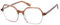 Botaniq Sechseckig Azetat Brillen in Braun Tortoise für Damen, Brille mit Sehstärke, optional mit Sonnenbrillen tönung oder Blaulichtfilter (Modell BIO-1036-103)