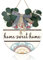 CHDITB Home Sweet Home Schild,Türkranz Willkommens Schild,3D Boho Willkommens Haustürdeko,Home Sweet Home Türdeko,Rustikaler Runder Kranz Wandhänger,Drinnen und draußen, Hof, Veranda Heimdekoration