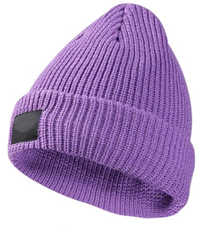 Cmeilau Flex Beanie Reflektierende Mütze für Damen Herren, warme reflektierende Strickmütze für den Winter, Dicke, kältebeständige Plüschmütze für Outdoor-Sportarten