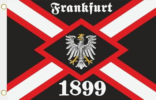 U24 Flagge Fahne Frankfurt 1899 Hissflagge 90 x 150 cm