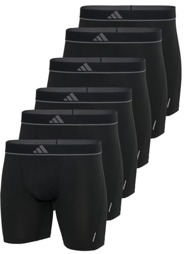 adidas - Active Micro Flex Eco - Long Short/Pant - 6er Pack (M Schwarz)