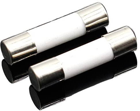 VSPPJYFG 100 pièces Fusible en Céramique 5mm x 20mm Coup Lent T 0.5A 1A 2A 3A 4A 5A 6A 8A 10A 13A 15A 16A 20A 250V(0.5A)