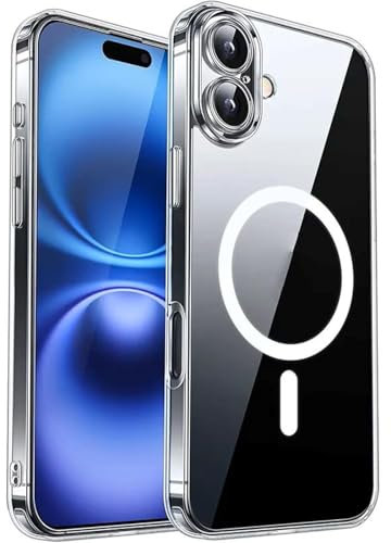 Armor Hybrid Case für iPhone 16 15 14 13 Matt Transparent Hard Cover Silikonschale Klar (Für iPhone 13 Pro Max/Transparent)