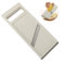 Vegetable Slicer, Portable Vegetable Chip Maker, Slicers and Vegetable Cutters for Kitchen Vegetable Fruits, for Cucumbers, Potatoes, Onions, Carrots (White)
