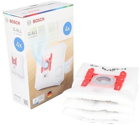 sparefixd Convient pour les sacs d'aspirateur Bosch BBZ41FGALL Power Pro Tect de type sac à poussière