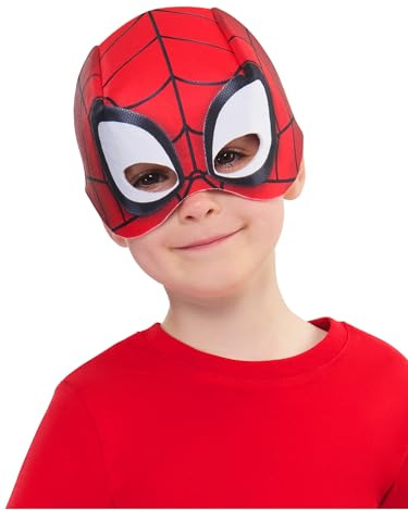 RUBIE'S Marvel Spidey und seine Freunde Außergewöhnlich Offizielle Spidey Maske für Kinder, Einheitsgröße Halloween