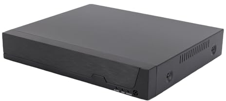 VBESTLIFE 4K 4ch POE NVR, 4K, 5MP, 4MP, 3MP, 1080p POE -Netzwerk -Video -Rekorder, Unterstützt Bis zu 14 TB HDD, App Control, VGA, HDMI, USB -Backup (EU-Stecker)