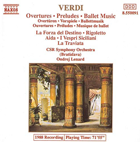 Ouvertüren, Vorspiele, Ballettmusik