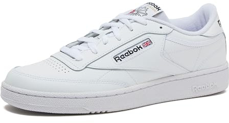 Reebok Club C 85, Jungen Fitnessschuhe, Weiß (Int/White/Green 000), 35 EU