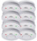 8er-Set SMARTWARES Rauchmelder mit 10 Jahres Batterie - VdS Zertifiziert + Stummschaltfunktion