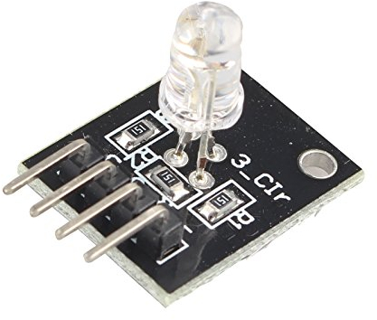 HALJIA 4 pin terminali RGB 3-color LED Module Compatibile con Arduino MCU AVR pic Raspberry