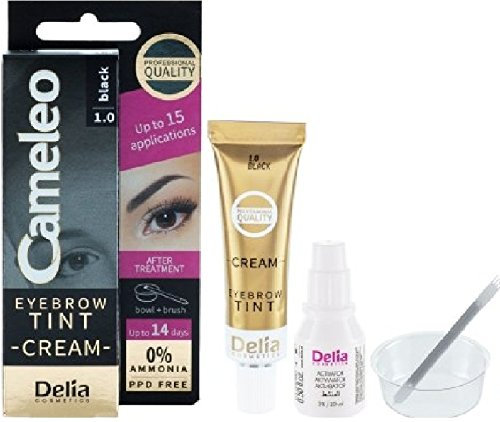 Tinte para cejas en crema - 1.0 negro
