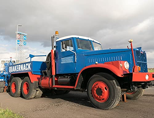 hansepuzzle 46180 - LKW Puzzle 1000 Teile - Fortbewegung-Puzzle mit hochwertiger Aufbewahrung: Kartonbox und wiederverschließbarem Beutel - Format 60 × 46 cm