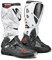 SIDI Crossfire 38 - Stivali da Moto Unisex , Multicolore (Nero / Bianco ), 45 EU