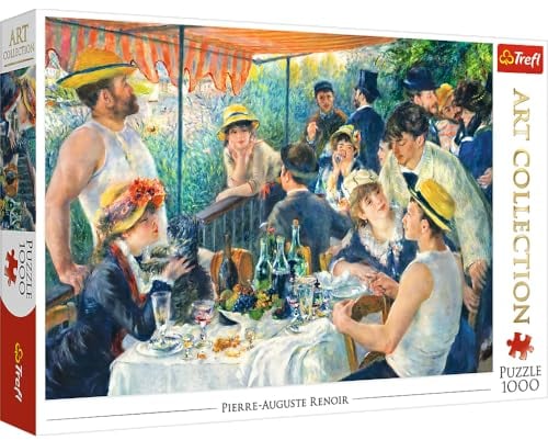 Trefl, Puzzle, Das Frühstück der Ruderer, 1000 Teile, Art Collection, für Kinder AB 12 Jahren, Farbig, 10499