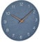 TFA Dostmann Analoge Wanduhr, 60.3054 (Taubenblau mit Batterie)