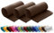 wometo 3er Set Polar Fleecedecke oekoTex 130x160 ca. 400g mit Anti-Pilling und Kettelrand braun