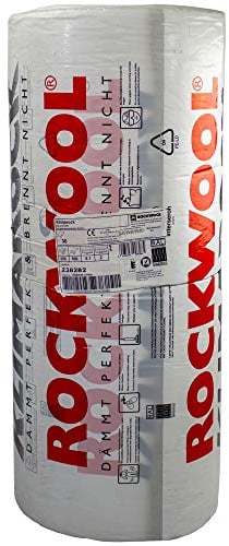 Rockwool Klimarock Steinwollmatte gitternetzverstärkt in verschiedenen Größen, Inhalt:Ganze Rolle, Dämmstärke in [mm]:100