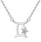 VIKI LYNN 12 Constellation Gemini Zodiac Sign Necklace for Women Girls 925 Sterling Silver Horoscope Jewelry with 3A Cubic Zirconia
